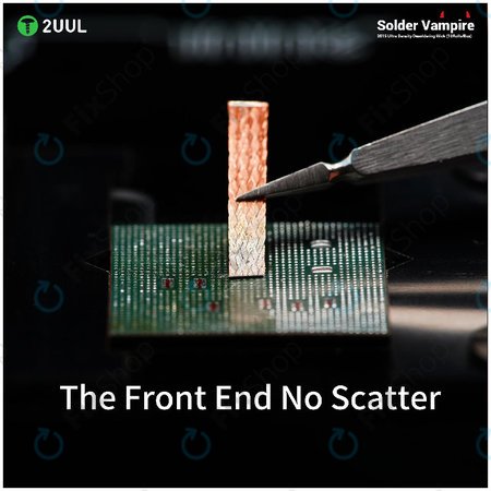 Tresă absorbantă cositor, Solder Vampire, 2UUL DW16, ambalată individual, 10 role/cutie