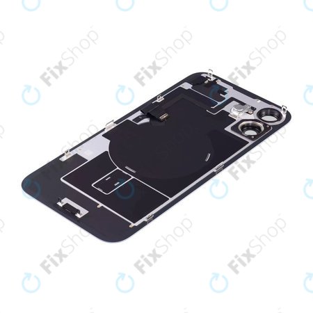 Apple iPhone 16 - Sticlă pentru carcasa din spate + Sticlă cameră + Placă metalică + Magneți MagSafe (Ultramarine)