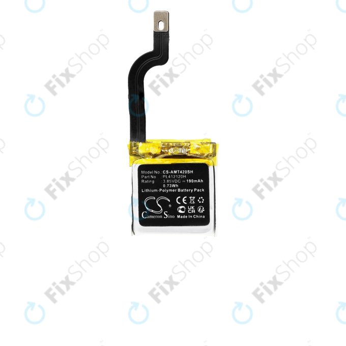 Baterie pentru Amazfit GTR 42mm, 190mAh, Li-Pol, 3.85V, PL412120H, HQ