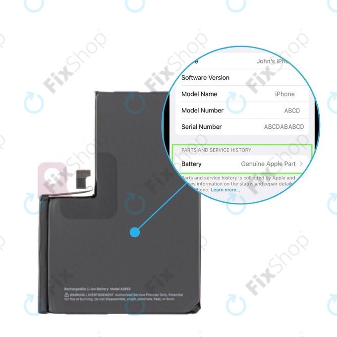 Baterie pentru iPhone 13 Pro Max | 661-22294 | 4352mAh | Genuine Apple