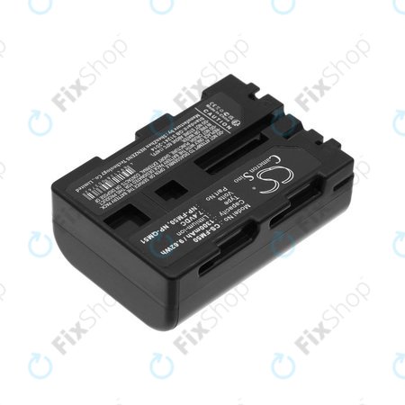 Baterie pentru Sony CCD-TR108, Cyber-shot DSC-S50, 1300mAh, Li-Ion, 7.4V, NP-QM51, HQ