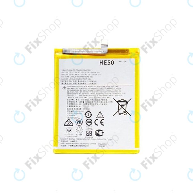 Motorola Moto E4 Plus XT1771, E5 Plus XT1924 - Baterie HE50 5000mAh - SNN5989A Genuine Service Pack
