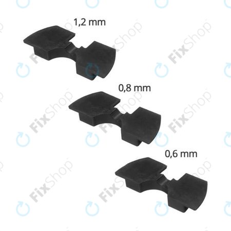 Xiaomi Mi Electric Scooter 1S, 2 M365, Essential, Pro, Pro 2 - Amortizoare de vibrații (Black) - 3buc