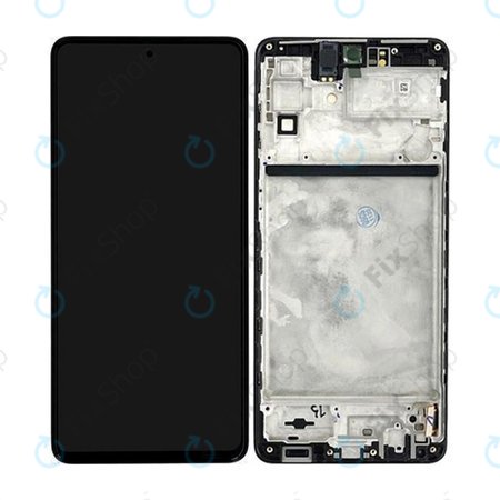 Samsung Galaxy M53 5G M536B - Ecran LCD + Sticlă Tactilă + Ramă (Black) TFT