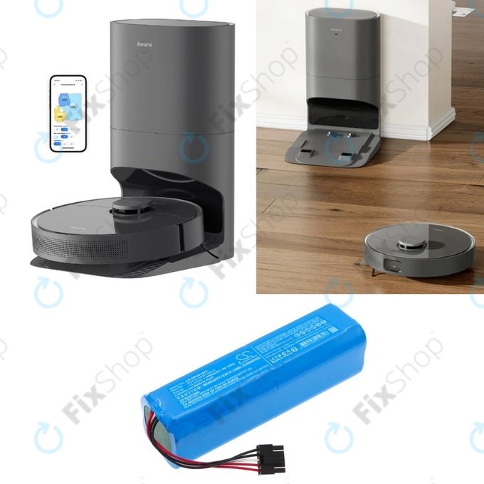 Xiaomi Dreame Bot X30 Ultra, X40 Ultra, X40 Pro Ultra, L30 Ultra, D10s Plus - Baterie R2416-4S2P-HPLS 14.4V Li-Ion 6300mAh HQ