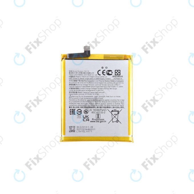 Nokia X20 TA-1341 TA-1344 - Baterie CN110 4470mAh