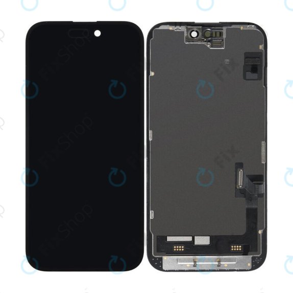 Ecran pentru iPhone 15 Plus, Sticlă tactilă cu ramă, Refurbished