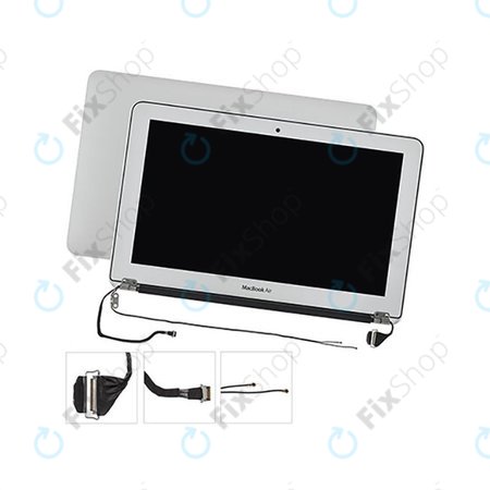 Apple MacBook Air 11" A1465 (Mid 2013 - Early 2015) - Ecran LCD + Sticlă Frontală + Carcasă Spate Refurbished