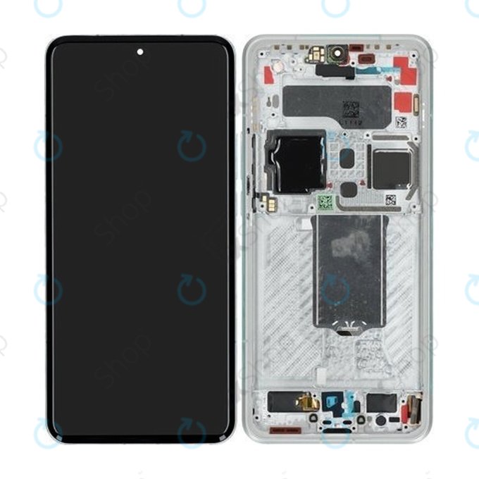 Xiaomi 15 Ultra 5G - Ecran LCD + Sticlă Tactilă + Ramă (Silver White) - 560005000O100 Genuine Service Pack