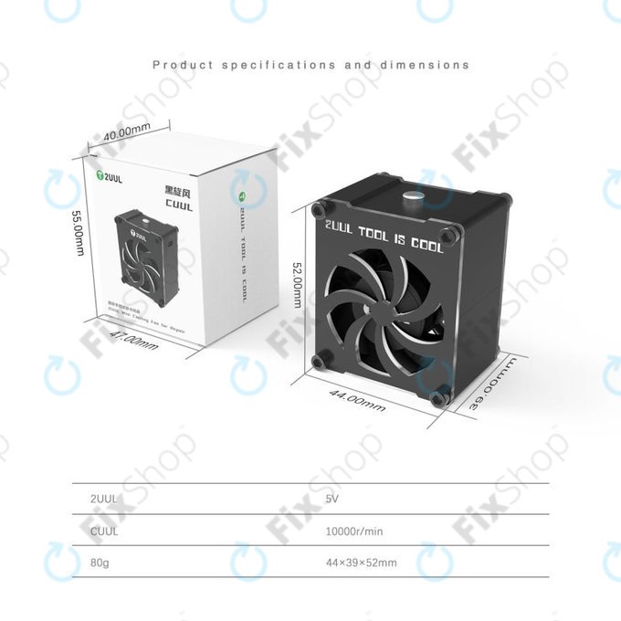 2UUL - Mini ventilator de racire