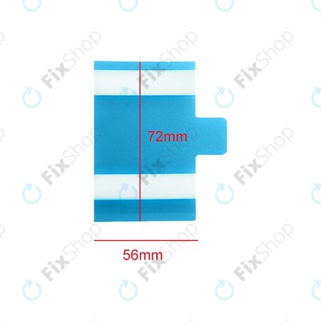 Universalpe Bandă adezivă sub Baterie Adhesive - 56 x 72mm