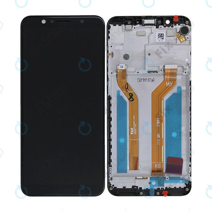 Asus Zenfone Max Pro ZB602KL (X00TD) - Ecran LCD + Sticlă Tactilă + Ramă - 90AX00T1-R20010 Genuine Service Pack