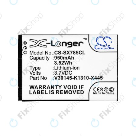 Baterie pentru Siemens Gigaset, Openstage, SL, 950mAh, Li-Ion, 3.7V, V30145-K1310-X445, HQ