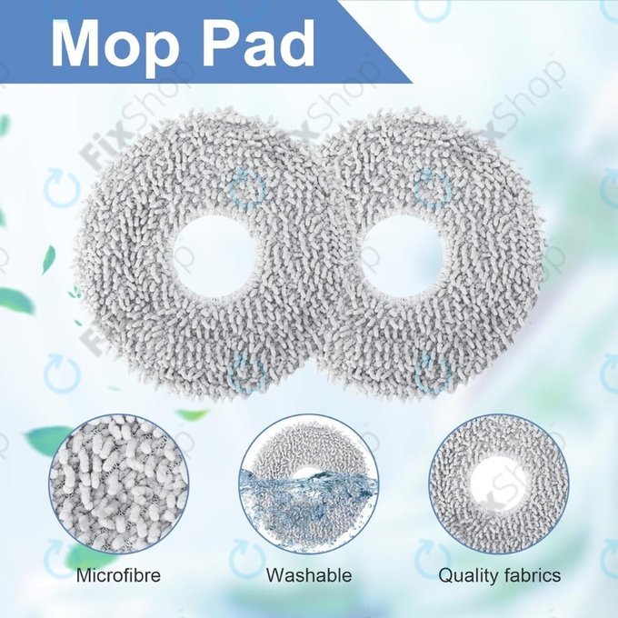 Mop, 2 buc. pentru Xiaomi Roborock QV 35A, QV 35S