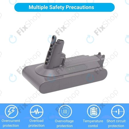 Dyson V10 - Baterie 969352-02, SV12, 206340 Li-Ion 25.2V 3000mAh