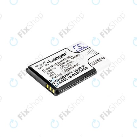 Baterie pentru Alcatel 8232, 1200mAh, Li-Ion, 3.7V, RTR001F01, HQ