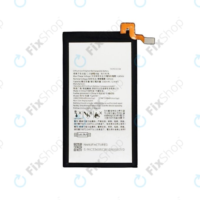 Blackberry Key2 - Baterie Tlp035B1 3500mAh