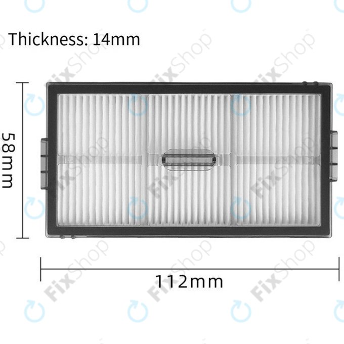 Filtru HEPA, 2 buc. pentru Roborock Saros 10R