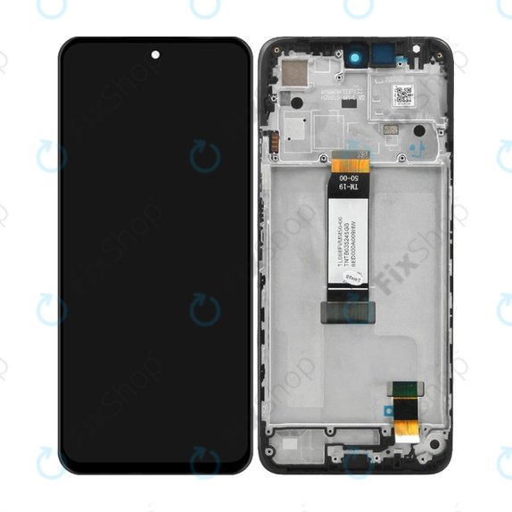 Xiaomi Redmi 12 23053RN02A 23053RN02Y 23053RN02I - Ecran LCD + Sticlă Tactilă + Ramă (Midnight Black) TFT