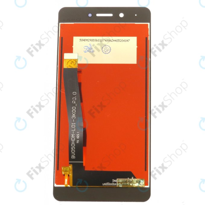 Huawei Nova Smart, Enjoy 6s, Honor 6c - Ecran LCD + Sticlă Tactilă + Ramă + Baterie (White) - 02351FUU Genuine Service Pack