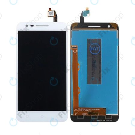 Lenovo C2 K10a40 - Ecran LCD + Sticlă Tactilă (White) TFT