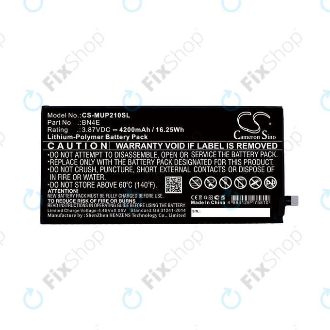 Xiaomi Mi Pad 5 - Baterie BN4E 4200mAh HQ