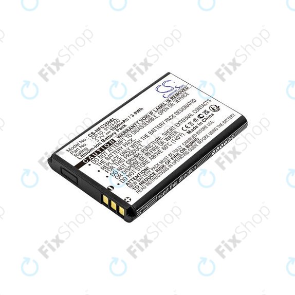 Baterie pentru Amplicomms Powertel M4000, Auro Comfort 1010, 1050mAh, Li-Ion, 3.7V, MM460BB, CP10, HQ
