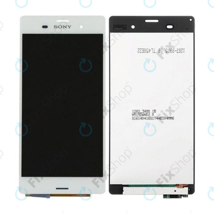 Sony Xperia Z3 D6603 - Ecran LCD + Sticlă Tactilă (White) TFT