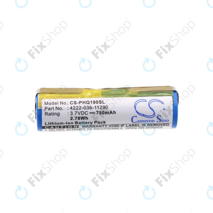 Baterie pentru Philips 8895XL, 750mAh, Li-Ion, 3.7V, 036-11290, HQ