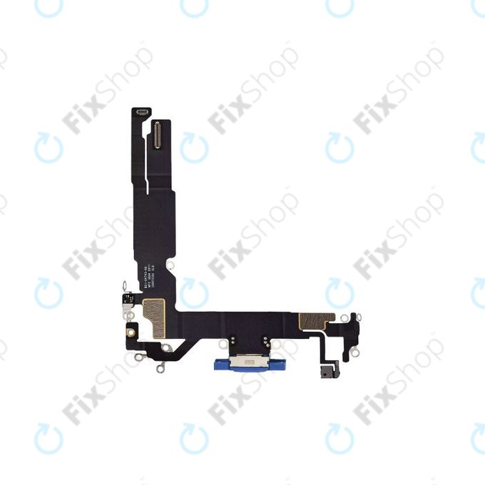 Apple iPhone 16 - Conector de Încărcare + Cablu Flex (Ultramarine)