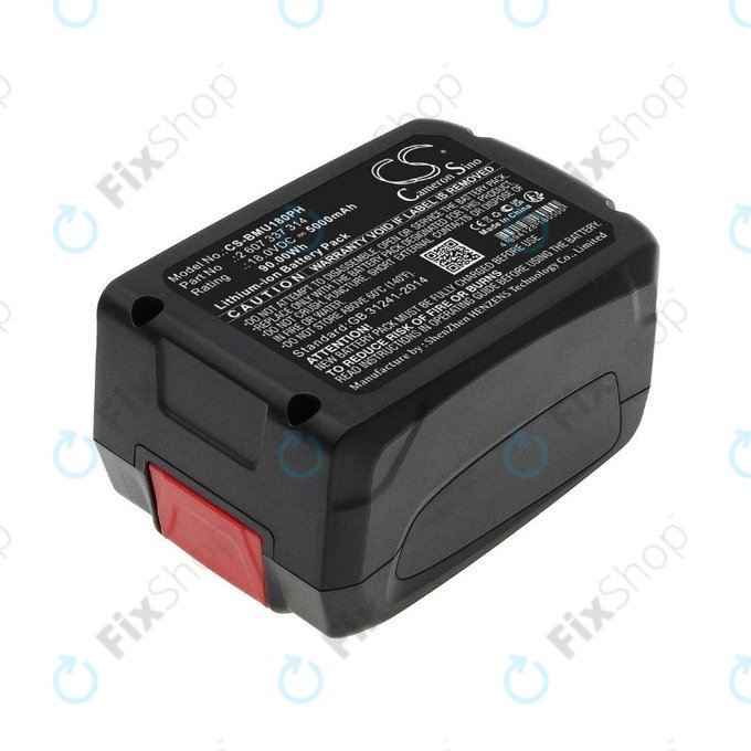 Bosch 18V - Baterie 2 607 337 314 Li-Ion 18.0V 5000mAh HQ