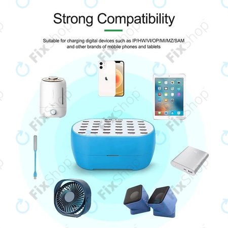 Relife RL-304M - Stație de încărcare inteligentă a serviciilor - 30x USB / 160W