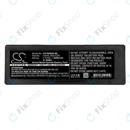 Baterie pentru Scanreco 590, Cifa, Effer, 3000mAh, Ni-MH, 7.2V, RSC7220, HQ