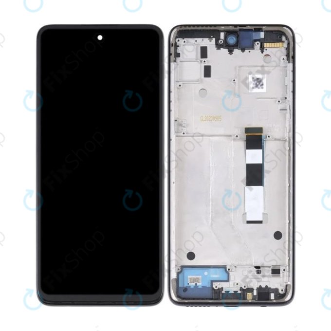 Motorola Moto G 5G XT2113 - Ecran LCD + Sticlă Tactilă + Ramă (Volcanic Gray) TFT