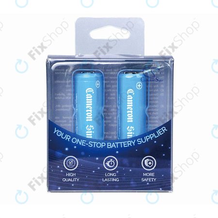 Baterie 14430 cu plăcuțe de montaj, 650mAh, Li-Ion, 3.7V, HQ