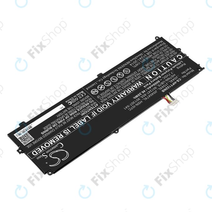 Baterie pentru HP Elite X2 1012 G2, 6000mAh, Li-Pol, 7.7V, JI04XL, HQ