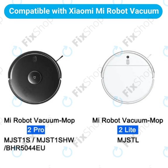 Set de piese de schimb pentru Xiaomi Mi Robot Vacuum Mop 2 Pro, 2 Lite (1x Perie principală, 2x Filter, 2x Perie laterală)