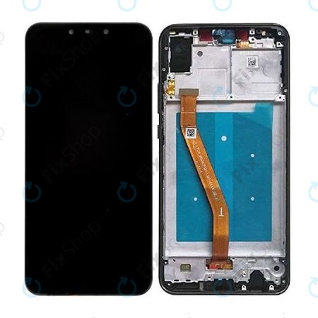 Huawei Nova 3 - Ecran LCD + Sticlă Tactilă + Ramă (Black) TFT