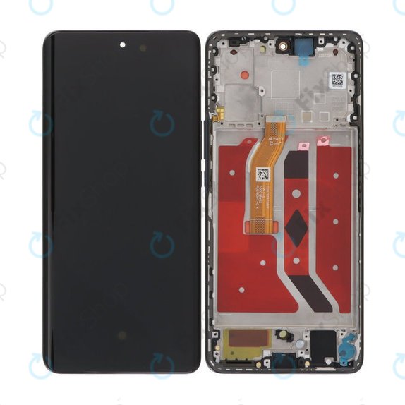 Honor Magic6 Lite - Ecran LCD + Sticlă Tactilă + Ramă (Midnight Black) TFT