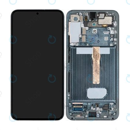 Samsung Galaxy S22 Plus S906B - Ecran LCD + Sticlă tactilă + Ramă (Green) - GH82-27500C, GH82-27501C Genuine Service Pack