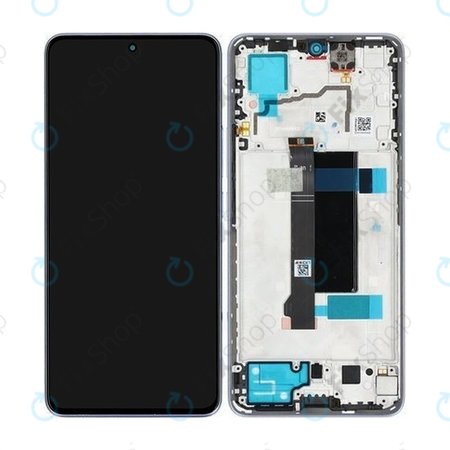 Xiaomi Redmi Note 13 Pro 5G 2312DRA50C - Ecran LCD + Sticlă Tactilă + Ramă (Midnight Black) - 5600030N1600 Genuine Service Pack