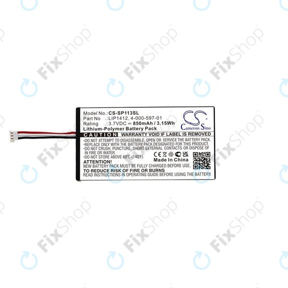 Baterie pentru PSP, 850mAh, Li-Pol, 3.7V, LIP1412, HQ