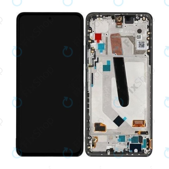 Xiaomi Poco F3 - Ecran LCD + Sticla Tactilă + Ramă (Black) - 560003K11A00 Genuine Service Pack