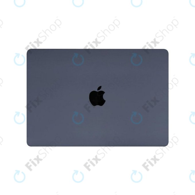 Display LCD pentru MacBook Air 15", A3114 (2024), cu sticlă frontală și capac, Midnight, 661-40262, Genuine Apple