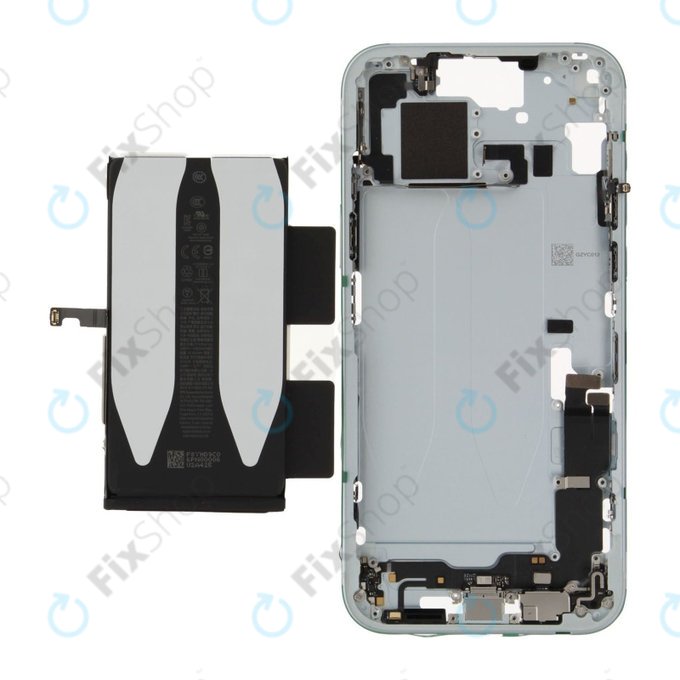 Ramă Mijlocie cu Baterie iPhone 15 Plus | Blue | ZD076-00677 | Genuine Apple