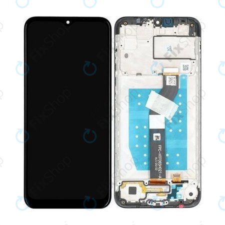 Motorola Moto G8 Power Lite - Ecran LCD + Sticlă Tactilă + Ramă (Black) - 5D68C16532, 55D68C18031 Genuine Service Pack