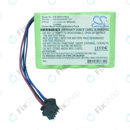 Ecovacs Deebot CR-series - Baterie NR49AA800P12V Ni-MH 12.0V 800mAh HQ