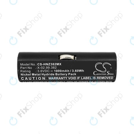 Baterie pentru Heine Ophthalmoscope Beta 200, 1000mAh, Ni-MH, 3.6V, X-02.99.382, HQ