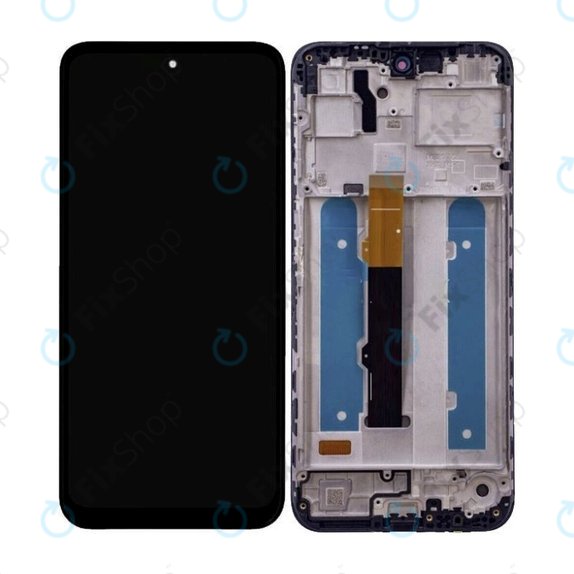 Motorola Moto G42 XT2233 - Ecran LCD + Sticlă Tactilă + Ramă (Black) OLED