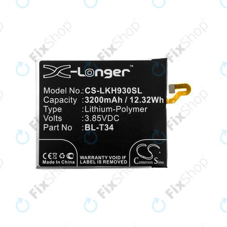 Baterie pentru LG H930, V30, V35, 3200mAh, Li-Pol, 3.85V, BL-T34, HQ